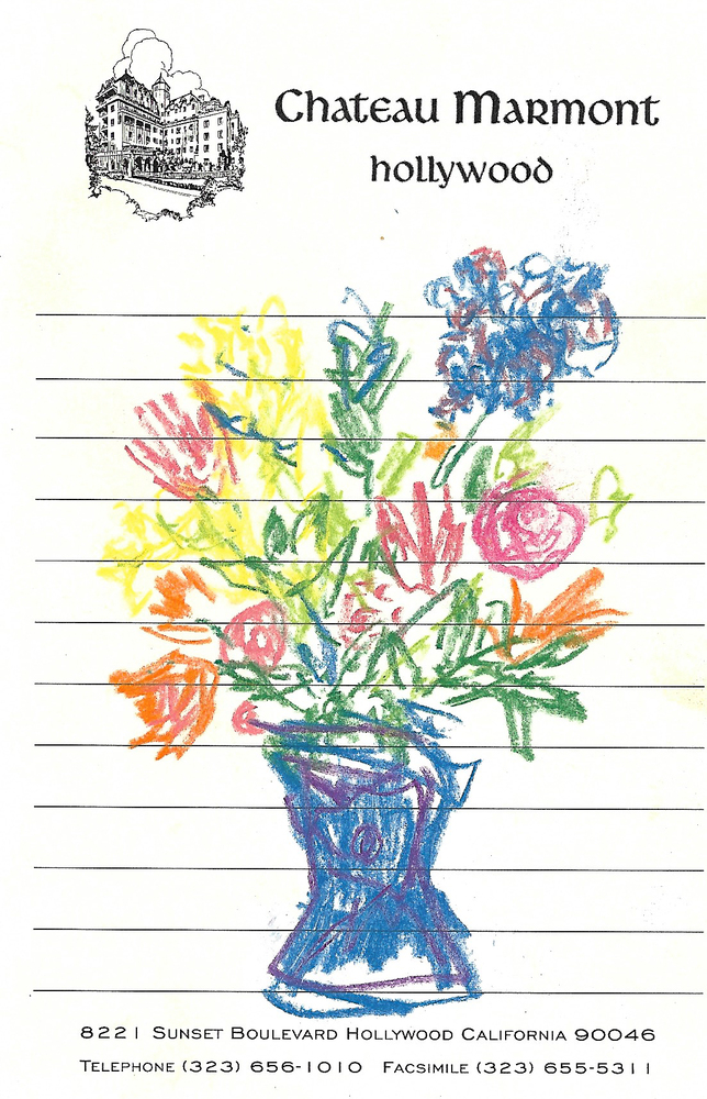 Room Service book - Illustration by Michael McGregor 